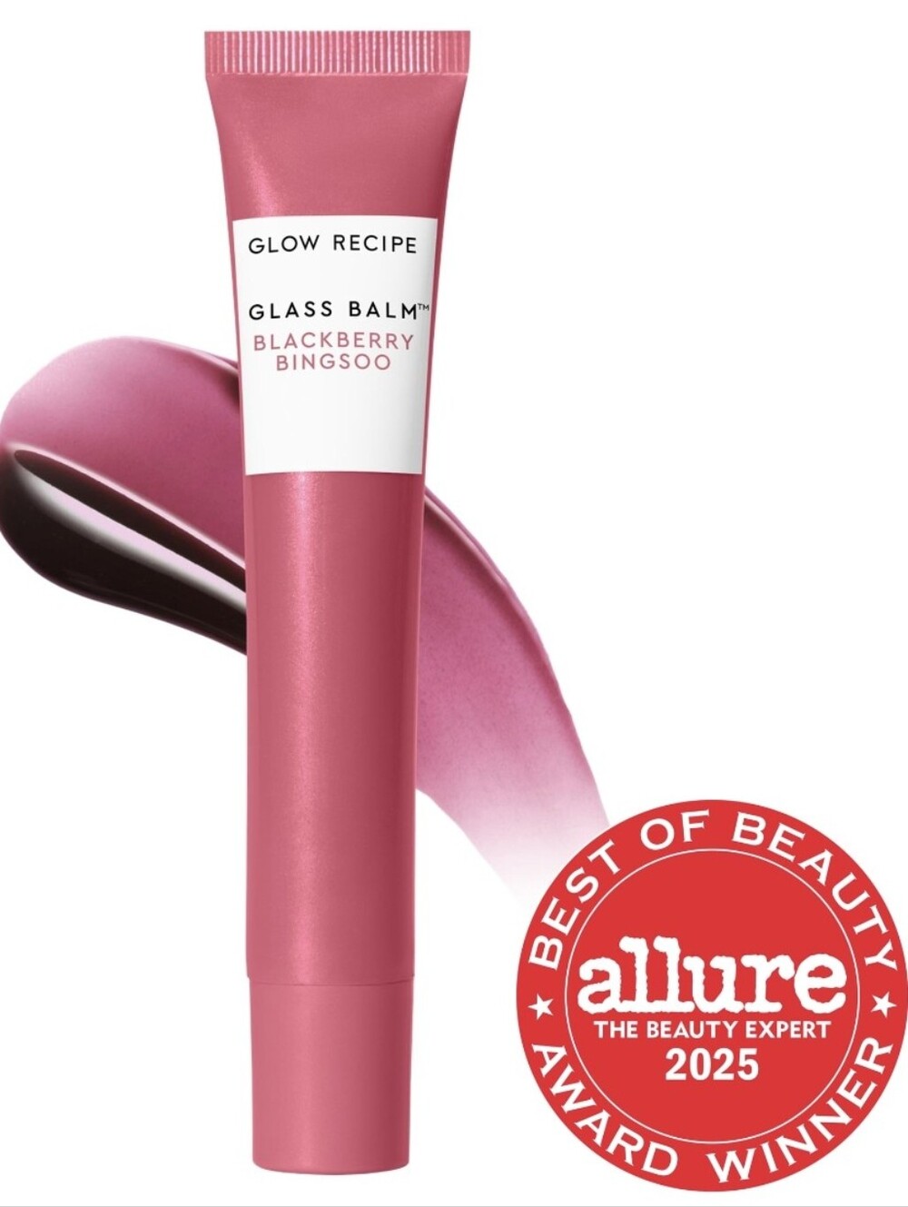 Glow Recipe Glass Balm: Blackberry Bingsoo Lasting Hydration & Lip Shine, NIB